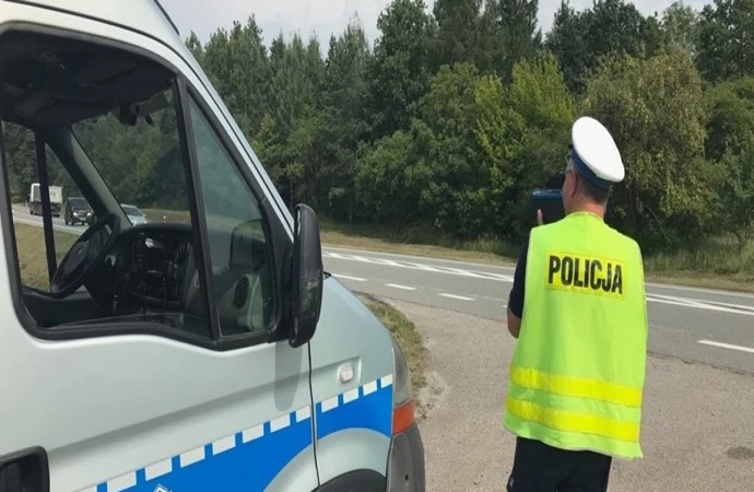 Warmińsko-mazurska policja podsumowała kaskadowe pomiary prędkości.